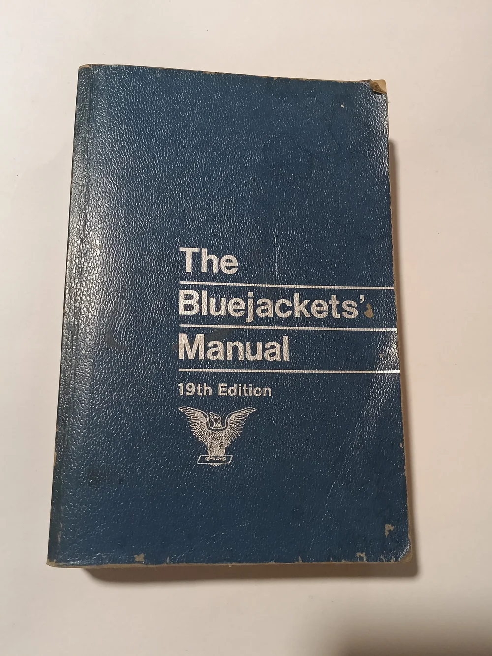 The Bluejackets' Manual 19th Edition - Blue Notebook